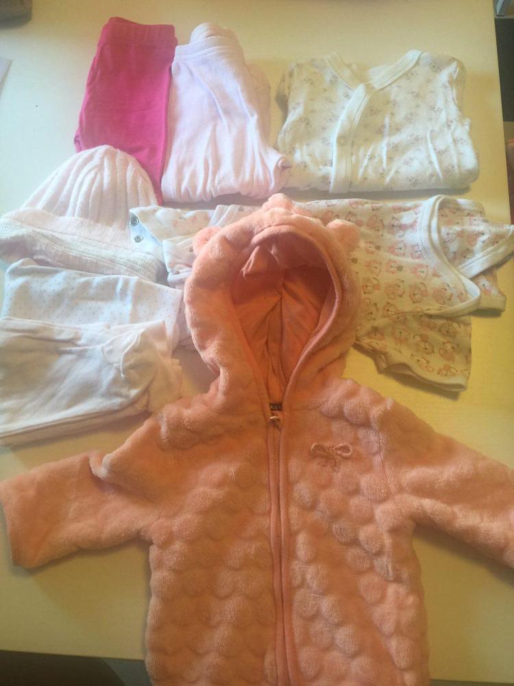 CAMBIO Ropa bebe nia 0-4 meses 3