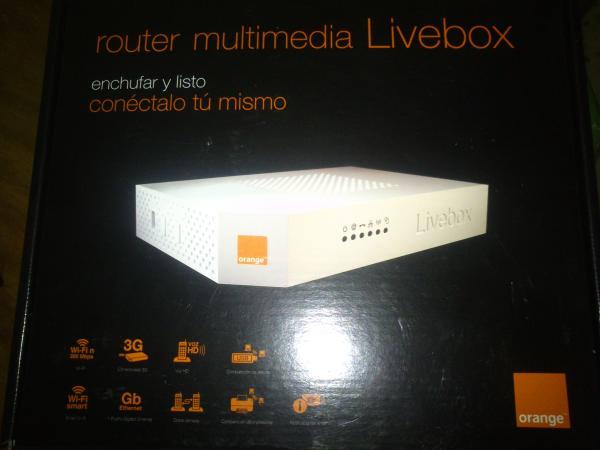 REGALO Router Livebox 2.1 Orange 2