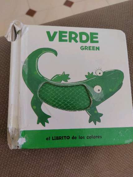 REGALO libro infantil color verde