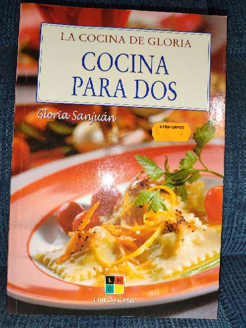 REGALO Libro de recetas de cocina Cocina para dos 