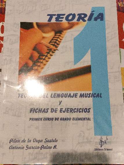 REGALO teora del lenguaje musical y fichas de ejercicios vol 1